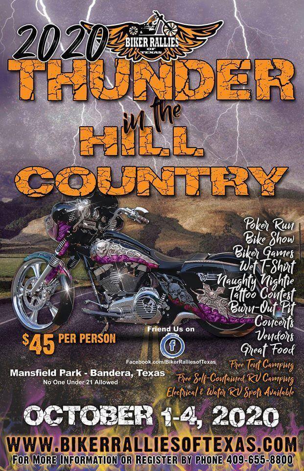Thunder in the Hill Country | Micro DOT Helmet Co