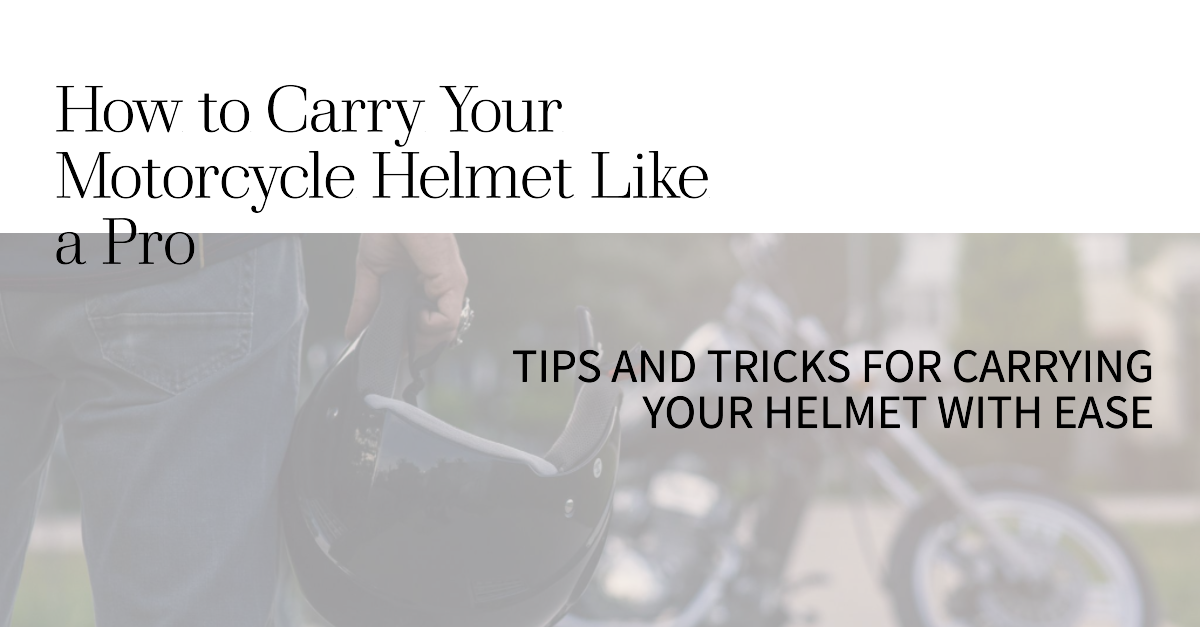 HOW TO : Safely lock your helmet on your motorcycle? 2023 