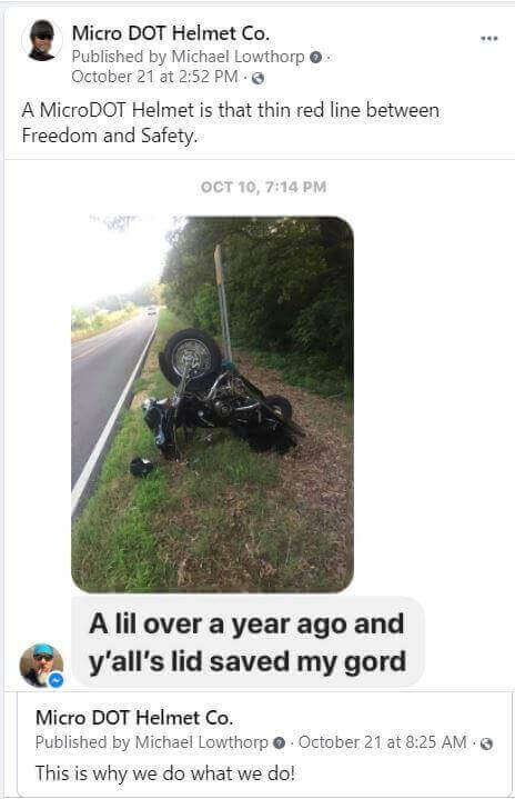 Why Is It Necessary to Wear A Helmet While Riding A Motorcycle? | Micro DOT Helmet Co