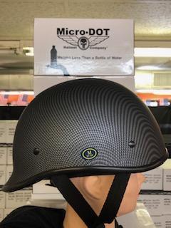 Twister with Carbon Fiber Look Mayan Reversible DOT Helmet