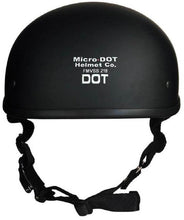 Black Blister 180 Fiberglass Shell Beanie Micro DOT Helmet
