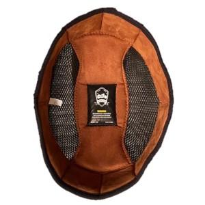 Black Matte Curve Baseball Motorcycle Helmet by MicroLid