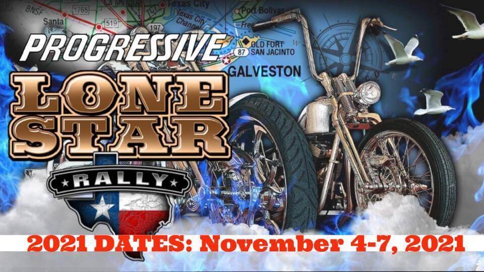 Lone Star Rally of Motorcycles in Galveston Texas