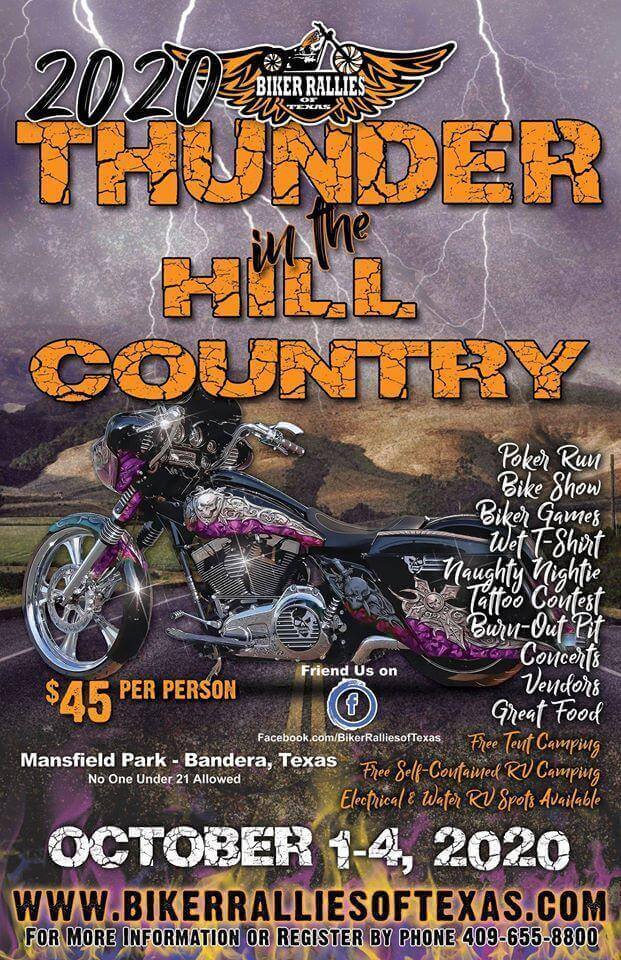 Thunder in the Hill Country Motorcycle Rally