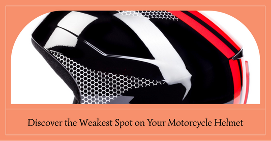 Where Is The Weakest Spot On A Motorcycle Helmet?