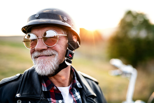 How do I know when my motorcycle helmet is too small?