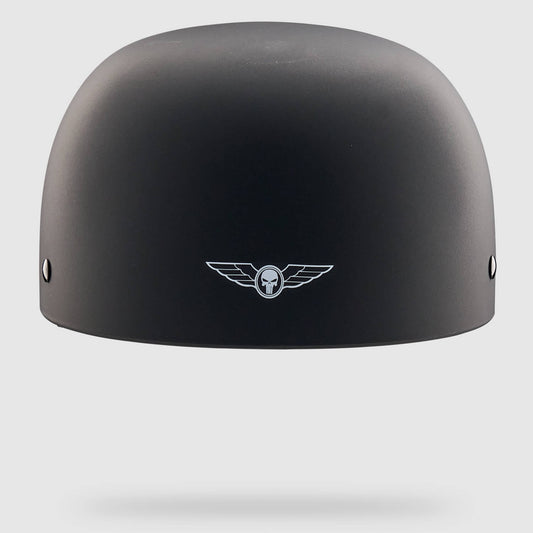 MicroLid Curve -Baseball Motorcycle Helmet Black Matte
