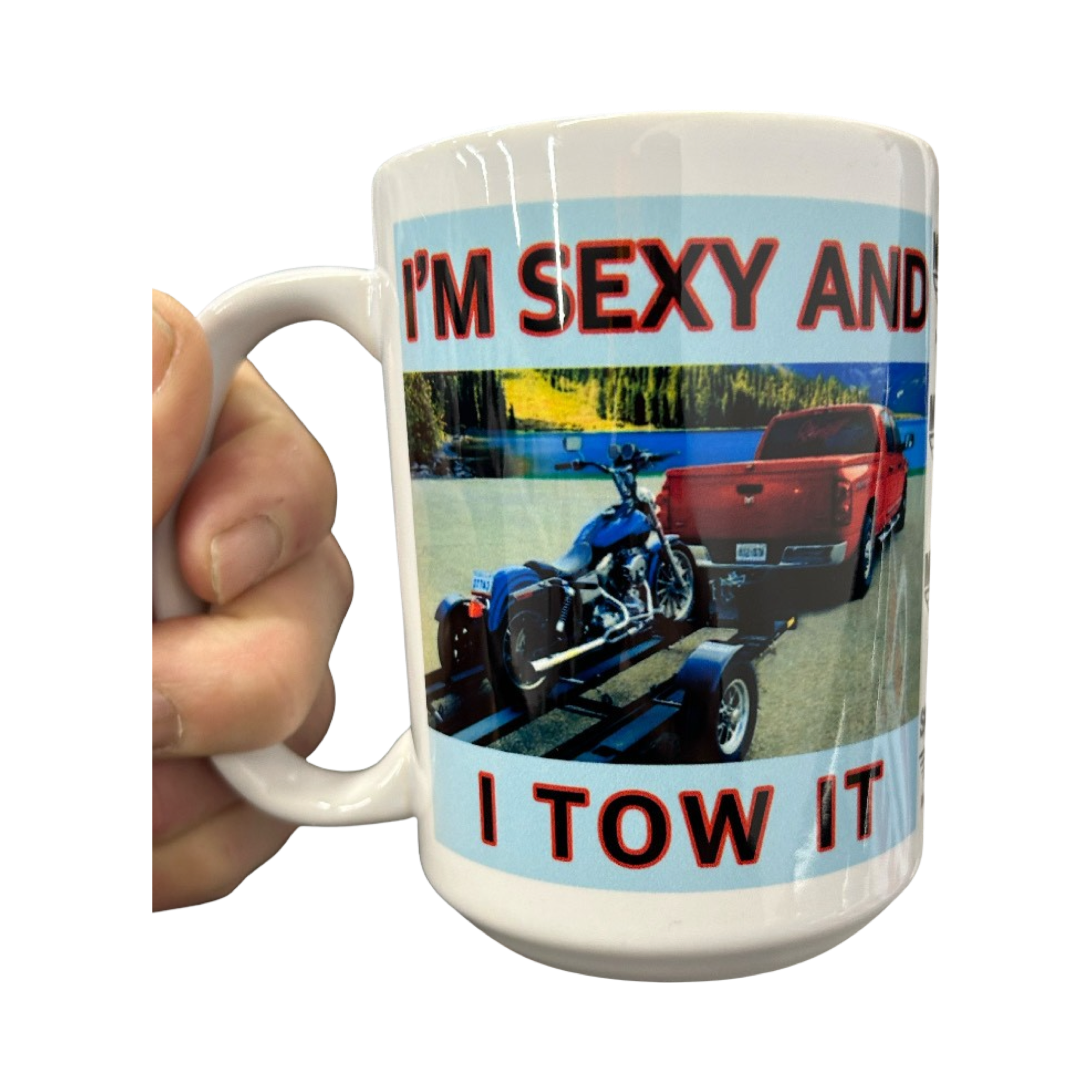 MicroMUG - Sexy and I Tow It