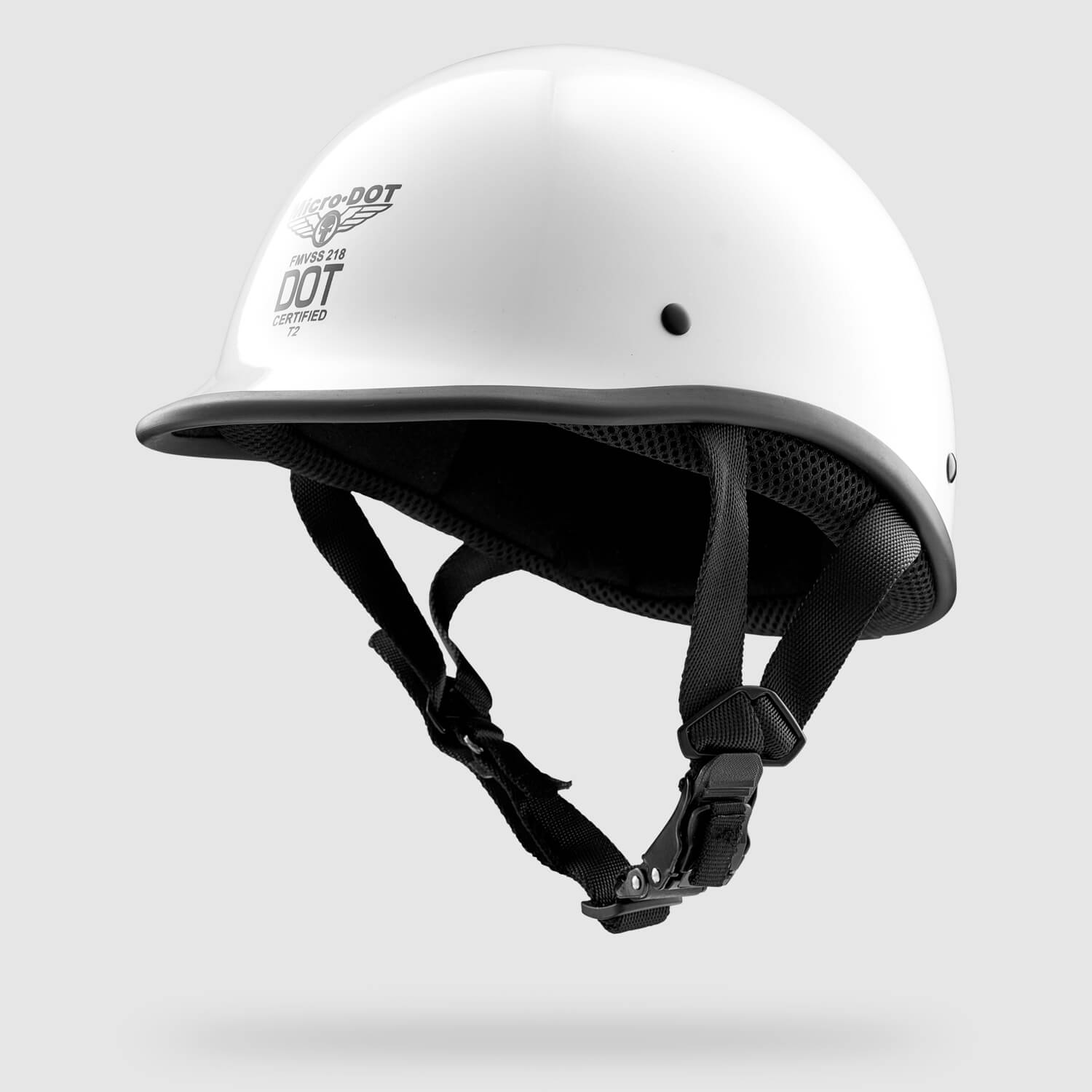 T2 is a DOT Approved Reversible Beanie Low Profile Helmet