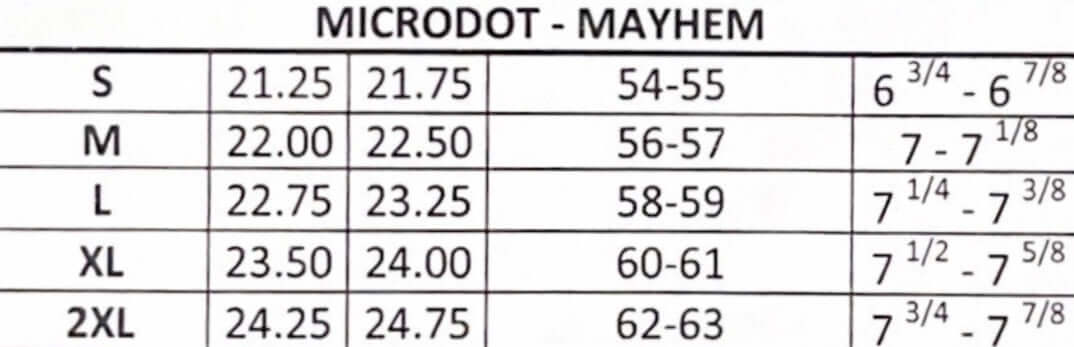 Mayhem German Style Beanie Motorcycle Helmet by Micro DOT 