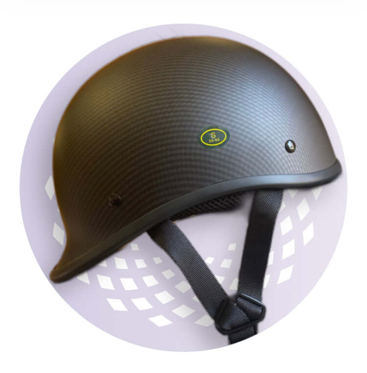 Twister with Carbon Fiber Look Mayan Reversible DOT Helmet