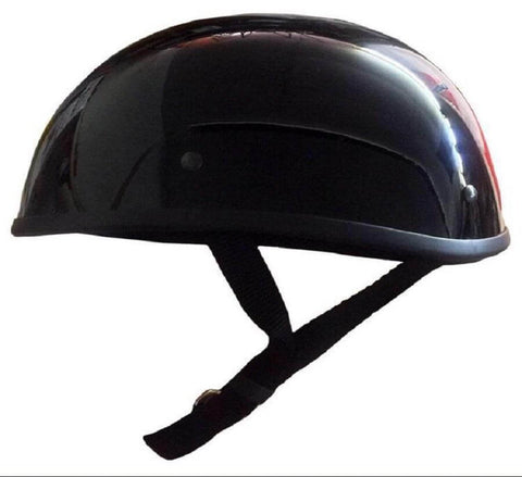 Black Blister Original-Small Micro DOT Beanie Half Helmet