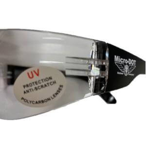 Riding Glasses by MicroDOT with UV Protection
