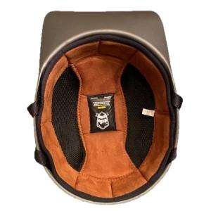 baseball style motorcycle helmet for sale MicroLid Curve Charcoal Baseball Motorcycle Helmet by MicroLid