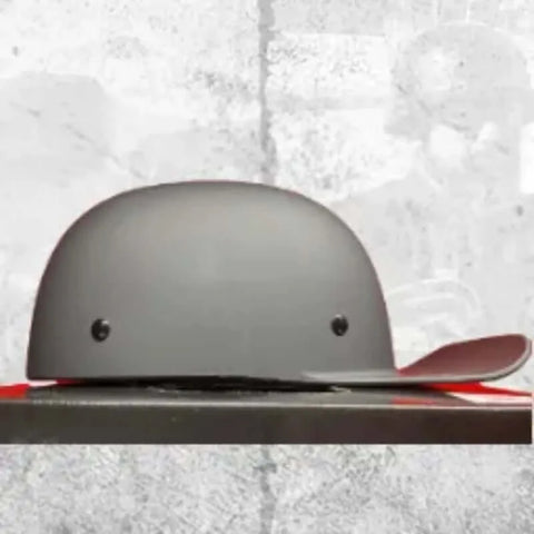 MicroLid Slider Charcoal Baseball Motorcycle Helmet